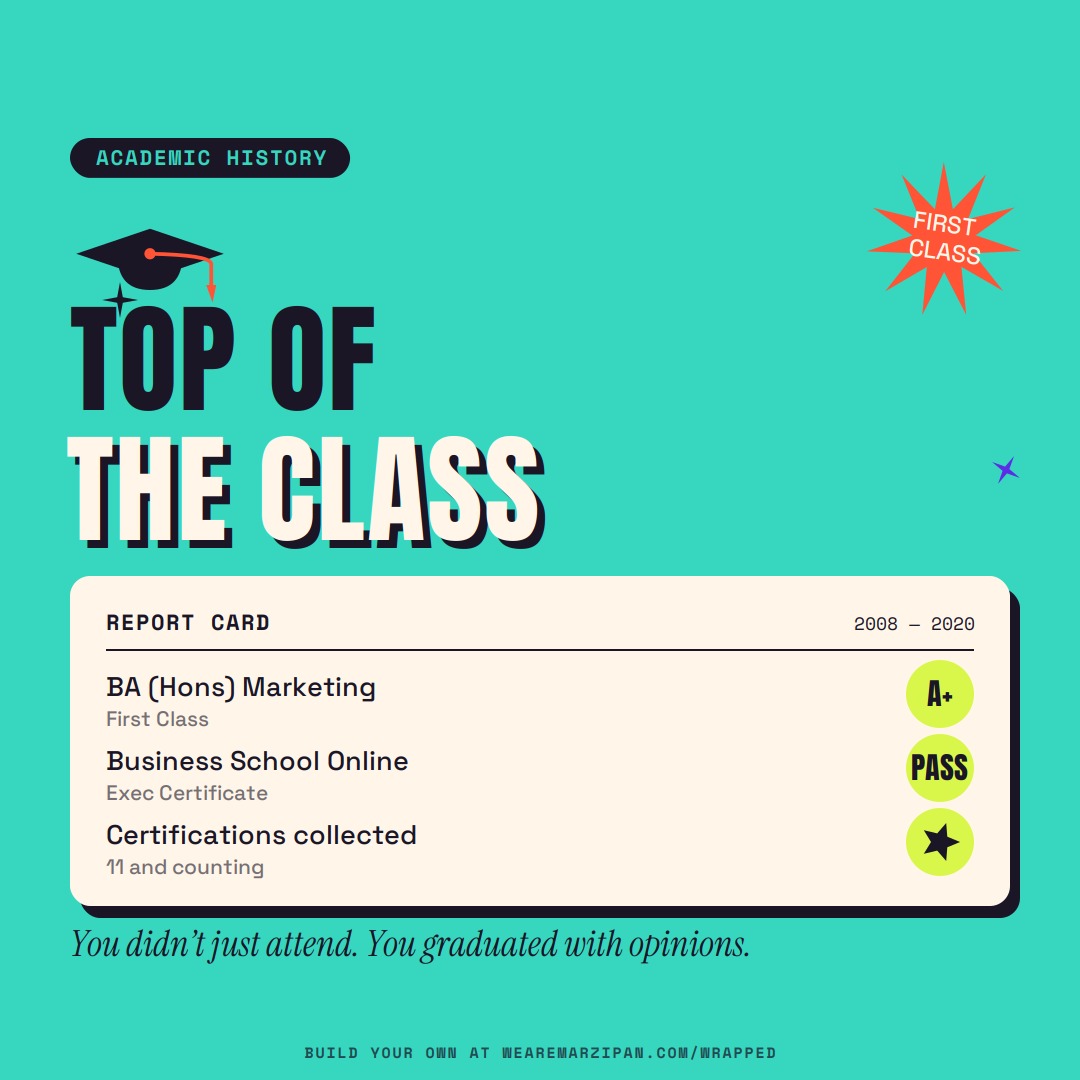 08 · Academic history — version 1